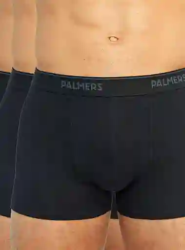 Palmers Pack Bóxer Medio Algodón Negro Talla L Pr109