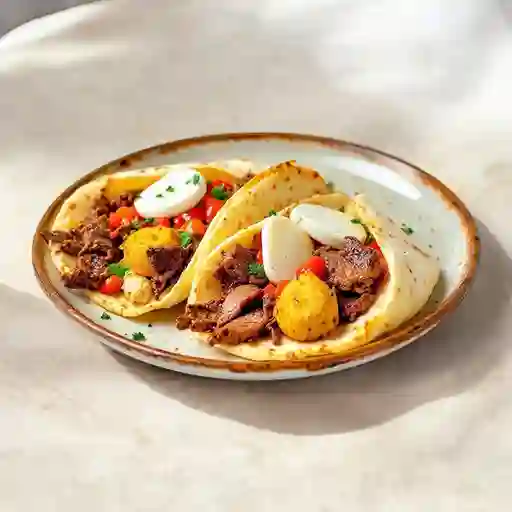 Shawarma Palestino + 2 Salsas