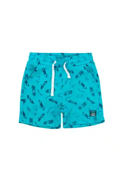 Bermuda Estampada Day to Day Kids Esmeralda 06 731