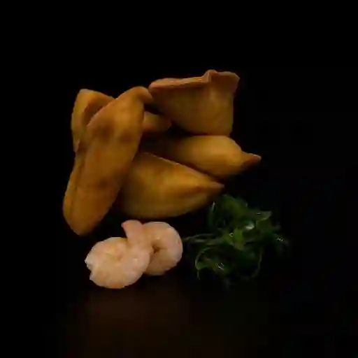 Gyosas de camarón