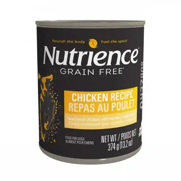 Nutrience Grain Free Alimento Para Perro Húmedo Sub Zero Pollo