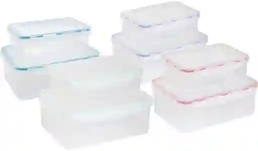 Set Hermética Con Asa Rectangular