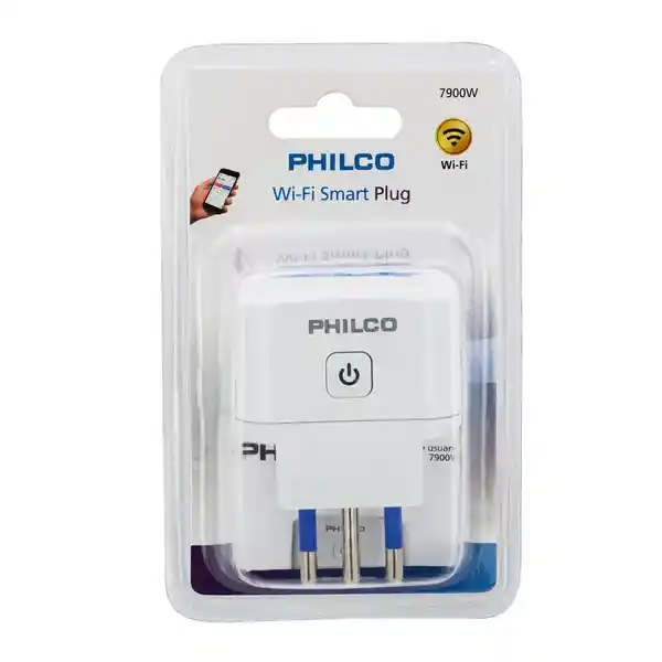 Philco Enchufe Wi-Fi 10A-250V Blanco