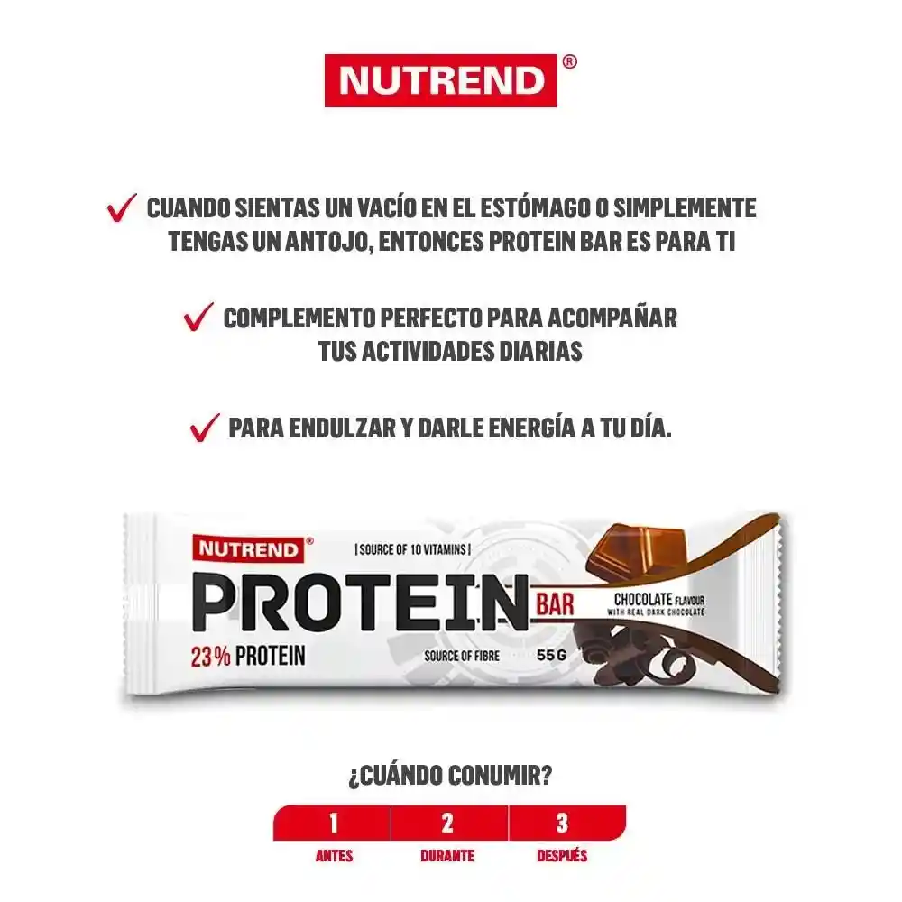 Protein Nutrend Barra 23% A Chocolate