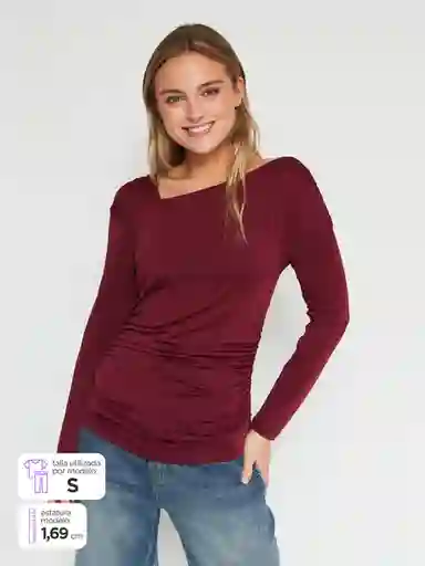 Index Polera A S/2025 Burdeo L IPO0238