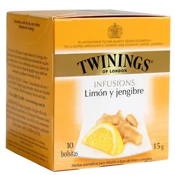 Twinings Infusión Sabor Limón y Jengibre
