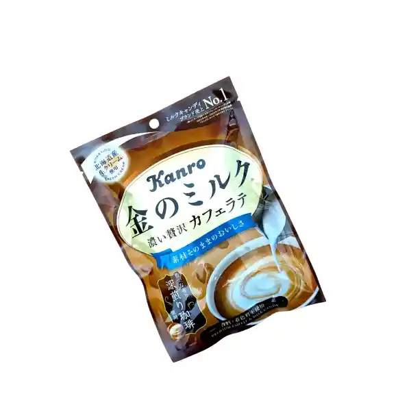 Kanro Caramelo Premium Leche Gold Café Latte