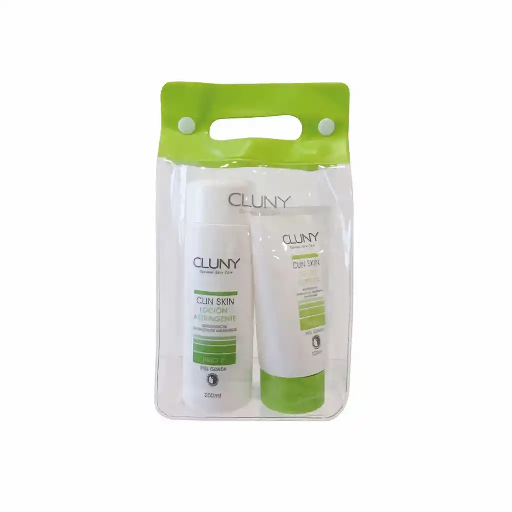 Cluny Pack Clin Skin en Gel Limpieza y Loción Astringente