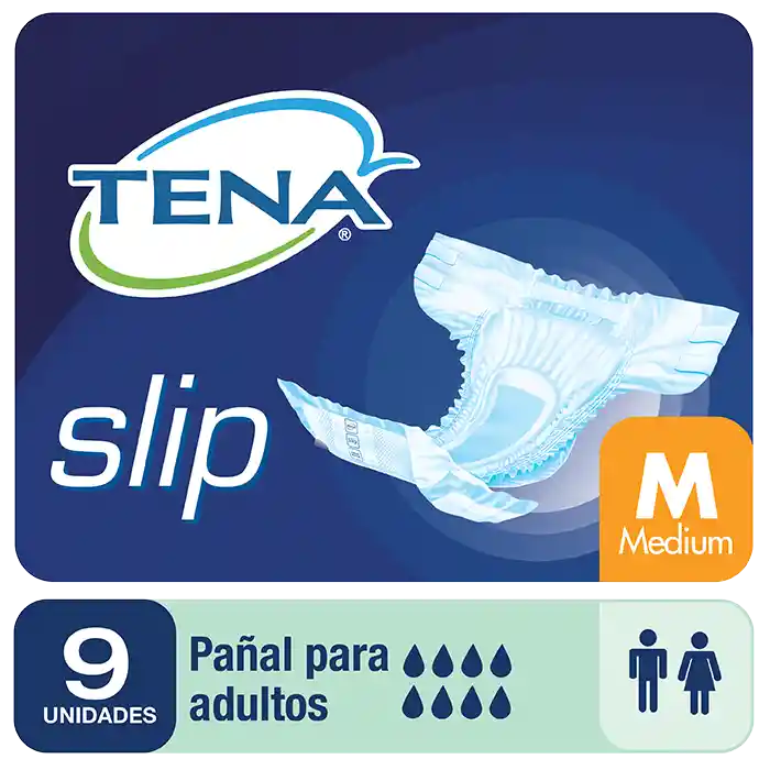 Tena: Pañal Slip Para Adulltos Talla M