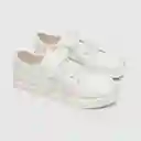 Zapatillas Urbana Estampada Flores Niña Off White T. 29 Colloky