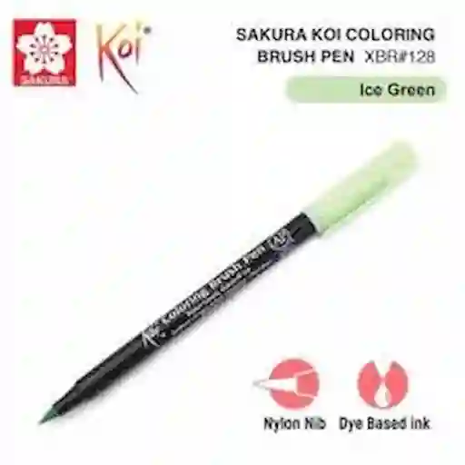 Sakura Marcador Brush Pen Verde Hielo
