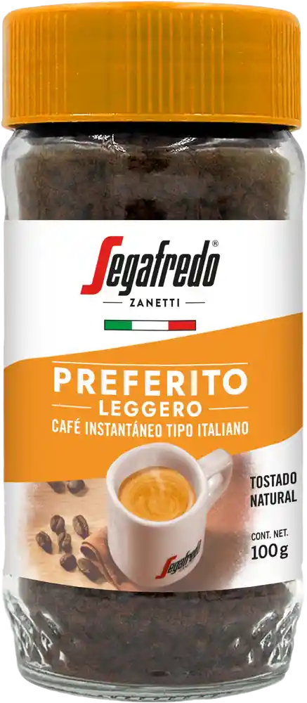 Segafredo Café Instantáneo Preferito Leggero