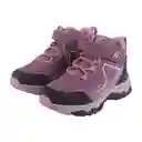 Zapatillas Outdoor Niña Violeta Talla 30 Pillin