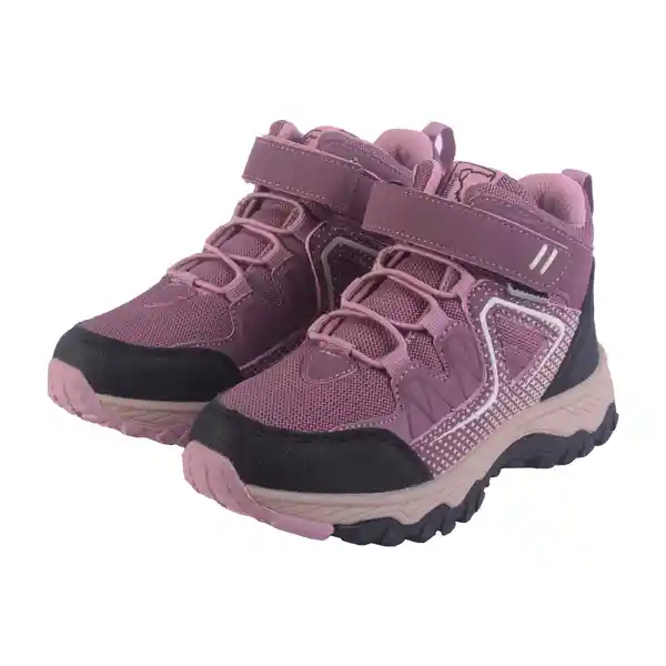 Zapatillas Outdoor Niña Violeta Talla 30 Pillin