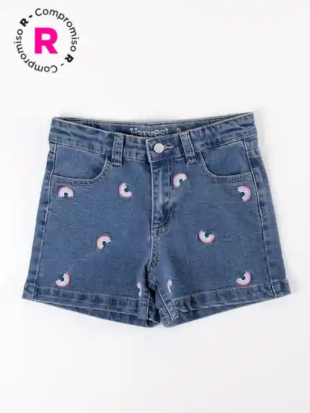 Harvest Short CT Bordado Crudo Denim 4 V26