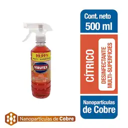 Virutex Limpiador y Desinfectante Aroma Cítrico