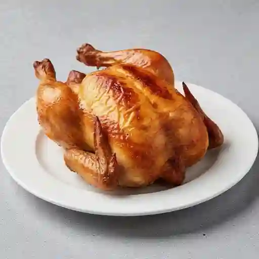 Combo pollo asado + papas medianas