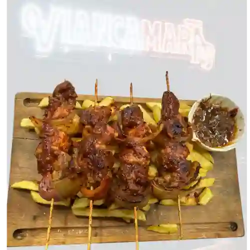 Brochetas Anticucheras
