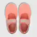 Sandalias Aqua Abierta Niña Rosado Con Blanco Talla 38