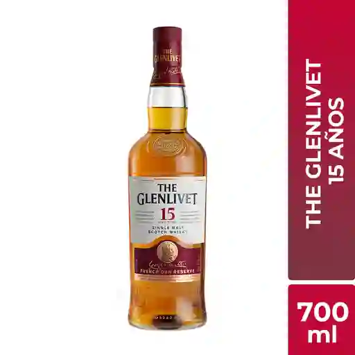 Glenlivet Whisky 15 Años 40° 