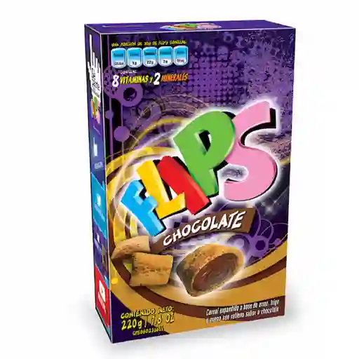 Flips Cereal Sabor a Chocolate