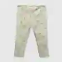 Pantalón Elasticada Bebé Niña Pistaccio Talla 12M Colloky