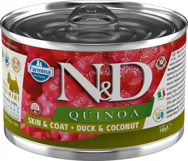 N&D Alimento Para Perro Húmedo Quinua Duck Coconut Mini