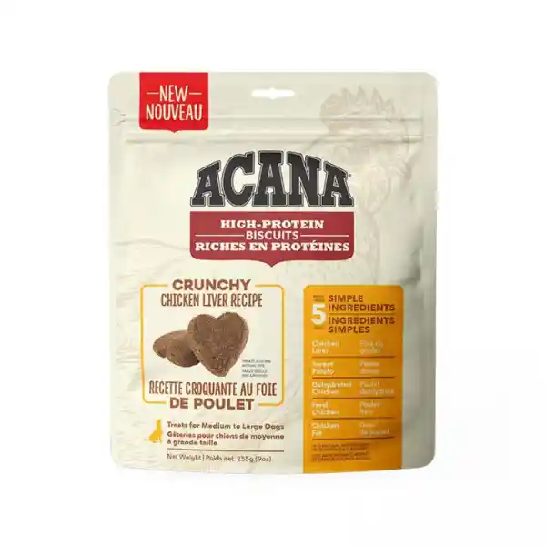 Acana Alimento Perro Snack Turkey Liver Large Breed