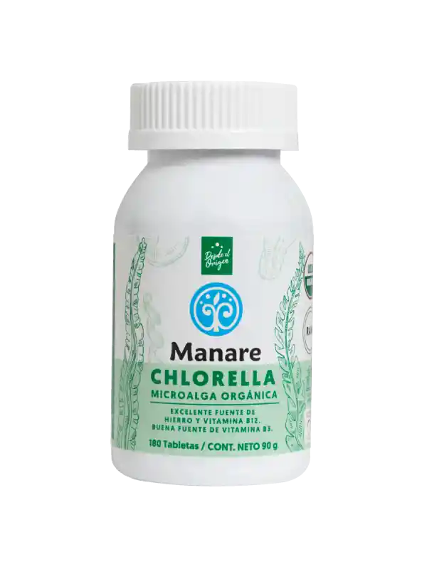 Manare Chlorella Orgánica