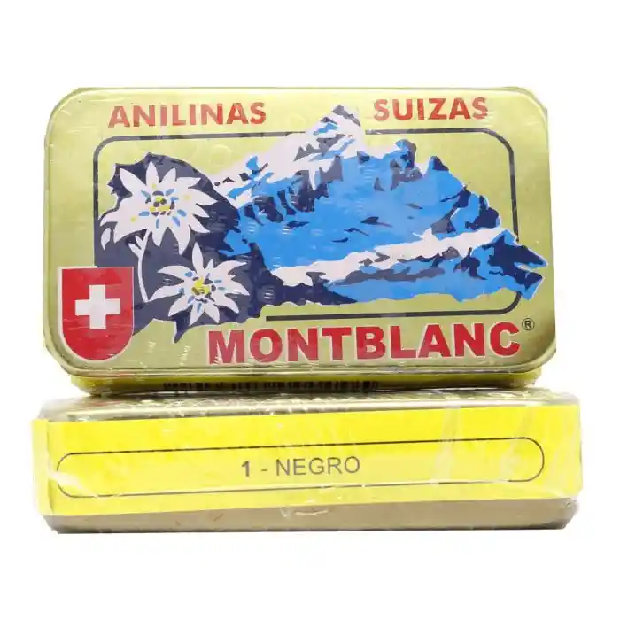 Montblanc Anilina Suiza Colorante Tono Negro 

