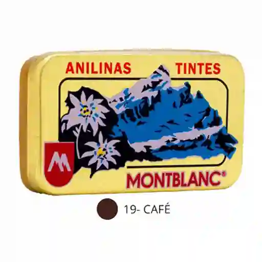 Mont Blanc Anilinas Colorante Doméstico Tono Café 19
