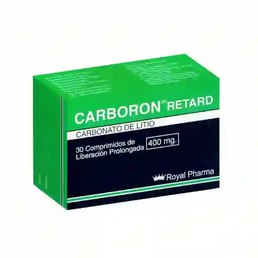 Carboron Retard 400 mg Comprimidos De Liberacion Prolongada