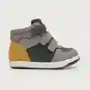 Zapatillas Urbana Urb Triple Velcro Niño Gris Talla 26 Opaline