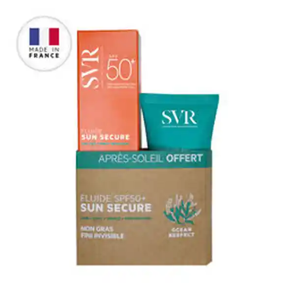 Svr Set Fluido Sun Secure Spf 50+ Loción Apres Soleil