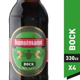 Kunstmann Cerveza Negra 4 x 330 cc