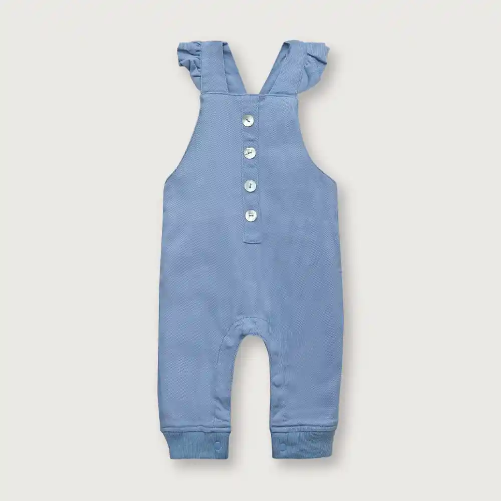 Jardinera De Niña Celeste Talla 6m