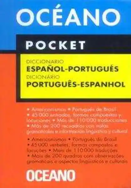 Océano Pocket Español-Portugues Portugues-Espanhol - VV.AA.
