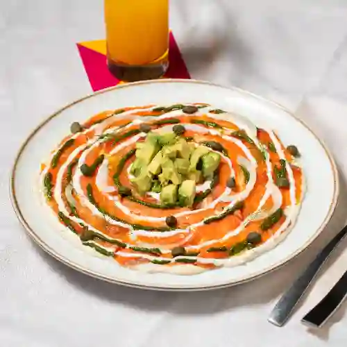 Carpaccio de Trucha Rosada