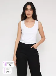 Polera Mujer Marquis Sin Mangas Básica Talla S