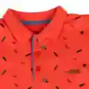 Polera Niño Coral Pillín Talla 10 A