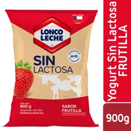 Loncoleche Yogurt sin Lactosa Sabor a Frutilla