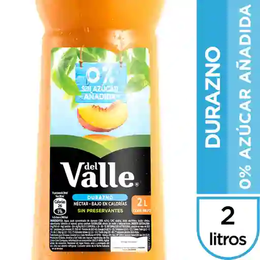 Del Valle Durazno 2 L