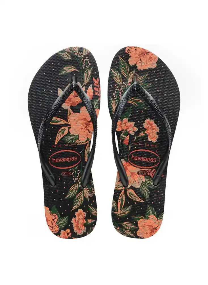 Havaianas Slim Organic Negro 35-36