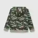 Polerón Cky Camuflado de Niño Verde Militar Talla 4A Colloky