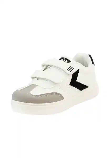 Zapatillas Urbana 2 Velcros Day to Day Blanco Talla 30 956