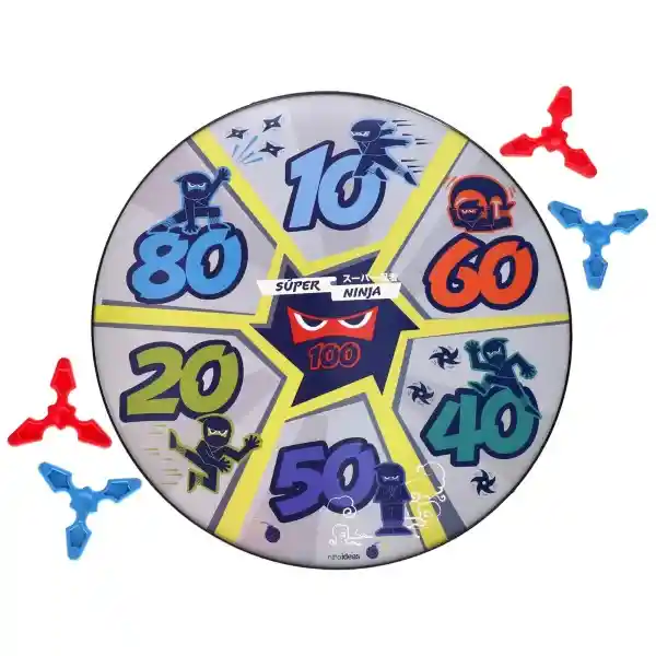 Dardo Magnético Con Diseño Ninja Casaideas