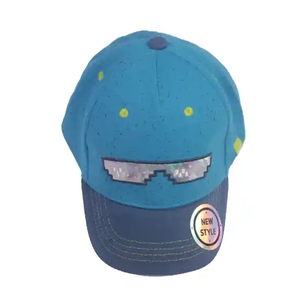 Gorro Bebe Niño Azul Pillín 46