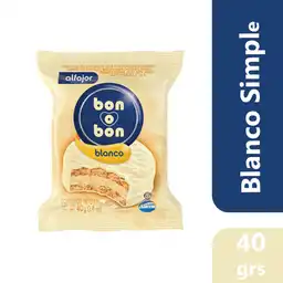 Bon O Bon Alfajor de Chocolate Blanco