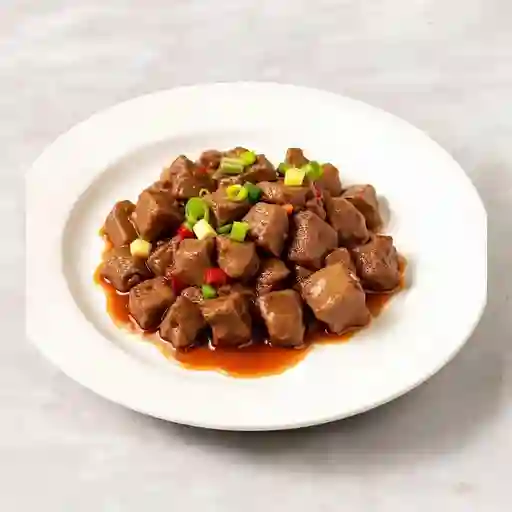 CARNE MONGOLIANA (con aji)