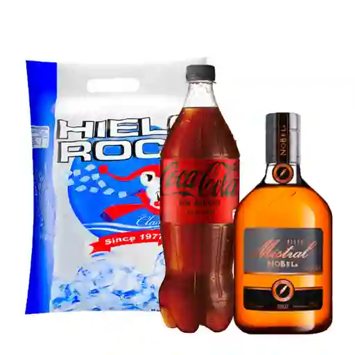 Combo Mistral Nobel & Coke Zero